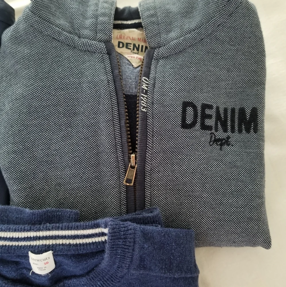 Bundle of 3 Boys Hoodies & Pullover Size 10
